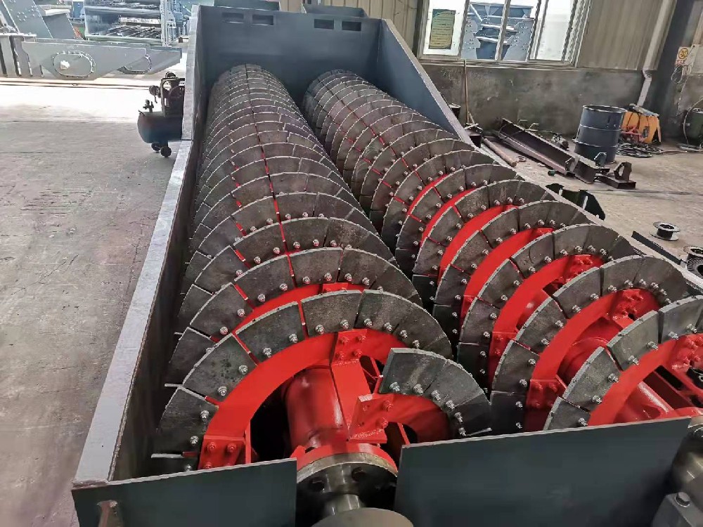 Spiral sand washer